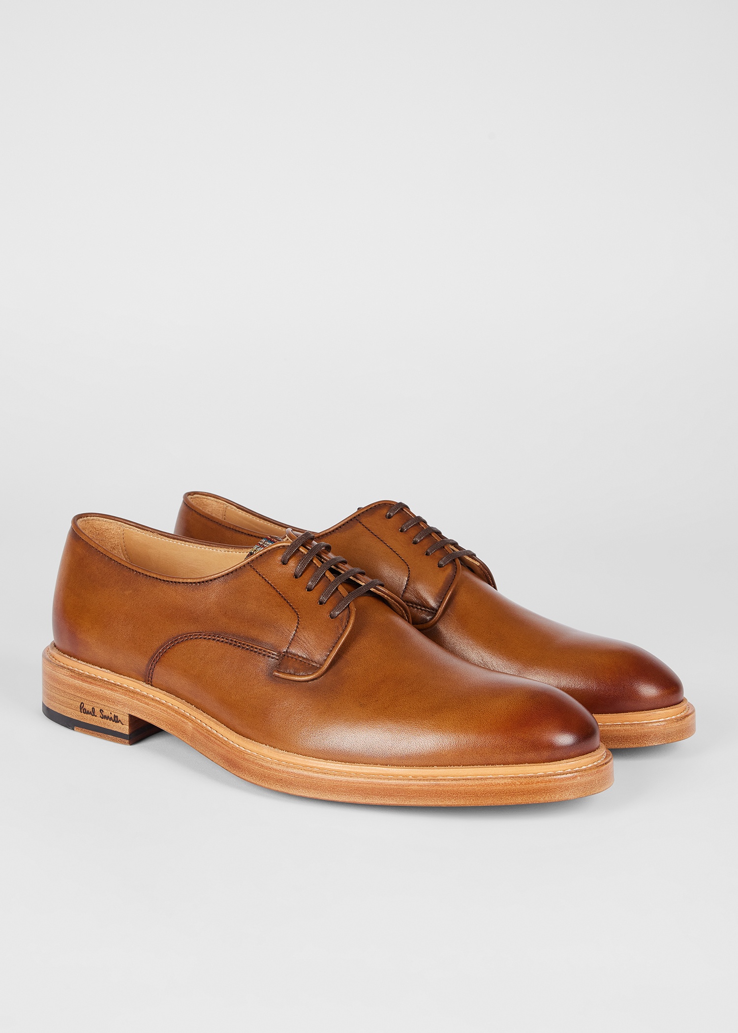 Tan Leather 'Magnum' Shoes - 4