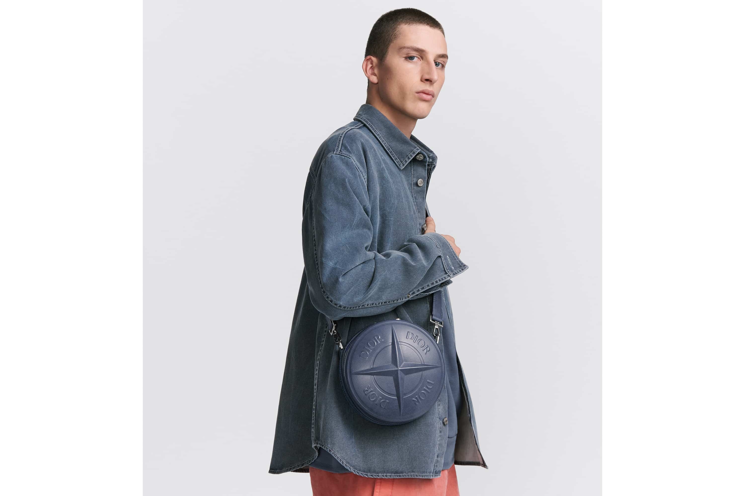 DIOR AND STONE ISLAND Round Bag — LIMITED AND NUMBERED EDITION - 2