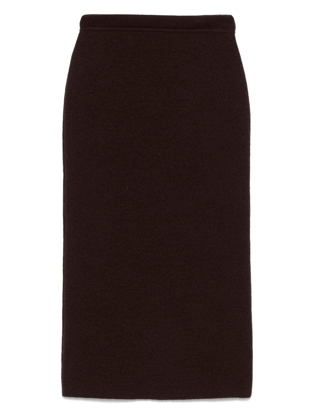 cashmere-blend skirt - 1