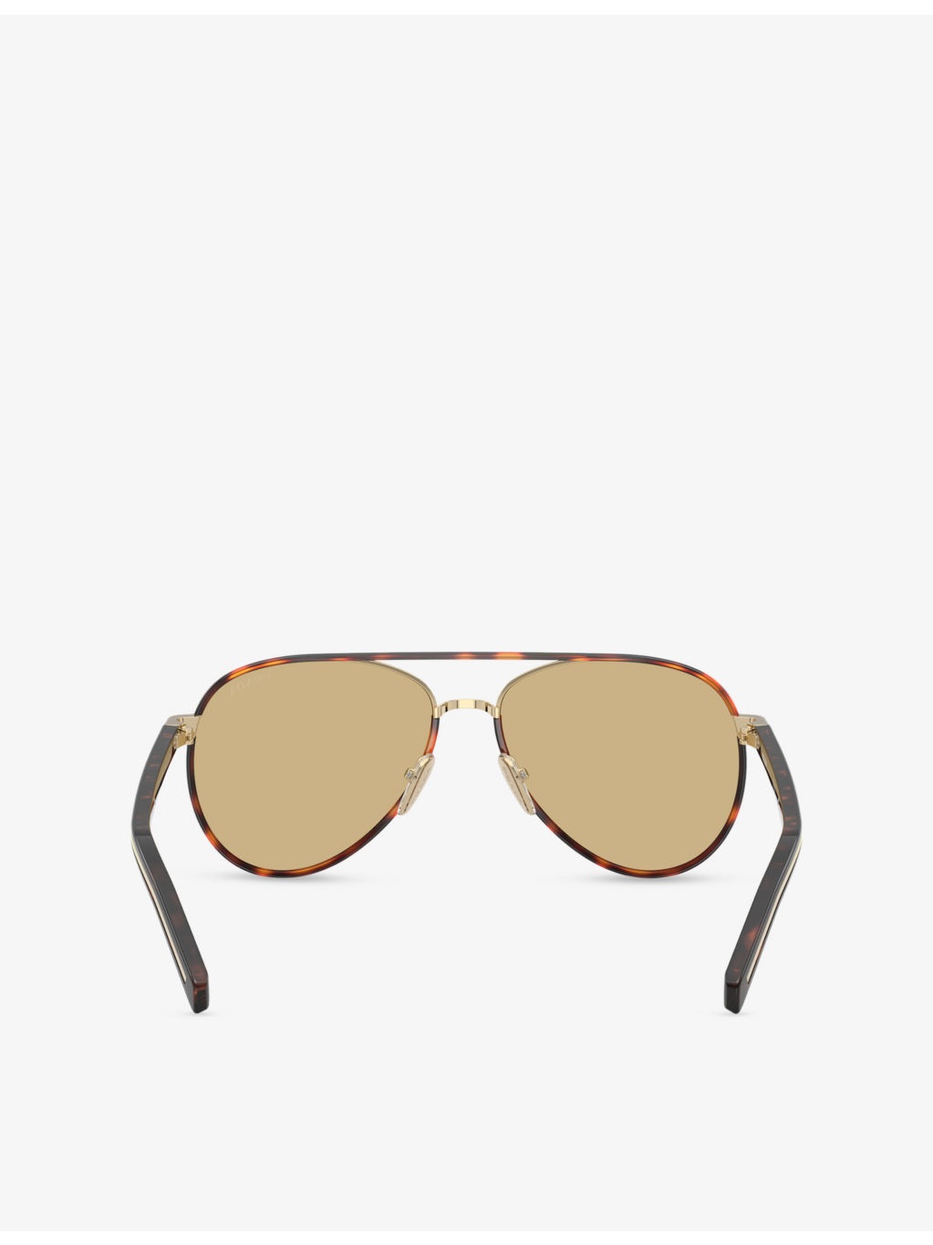 PR B57S Pilot-Frame Steel Sunglasses - 4