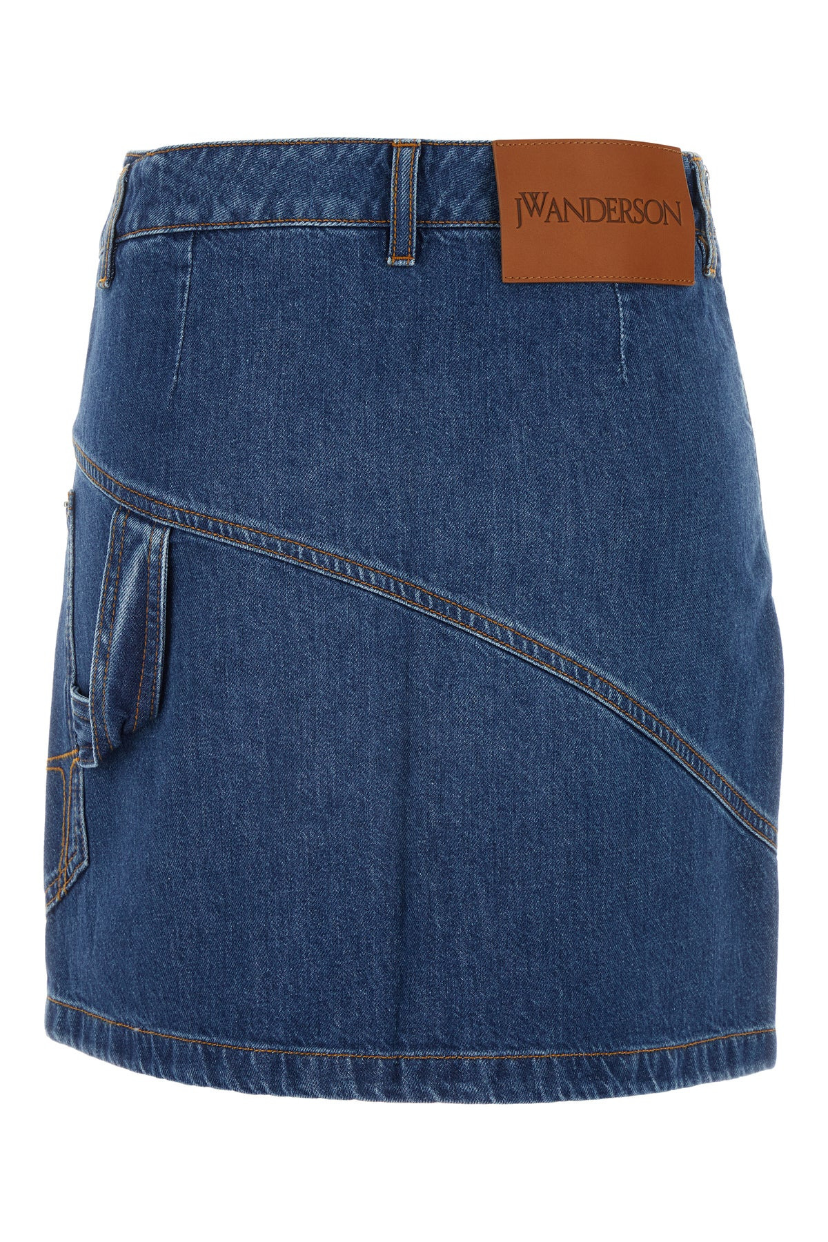 Denim mini skirt - 2