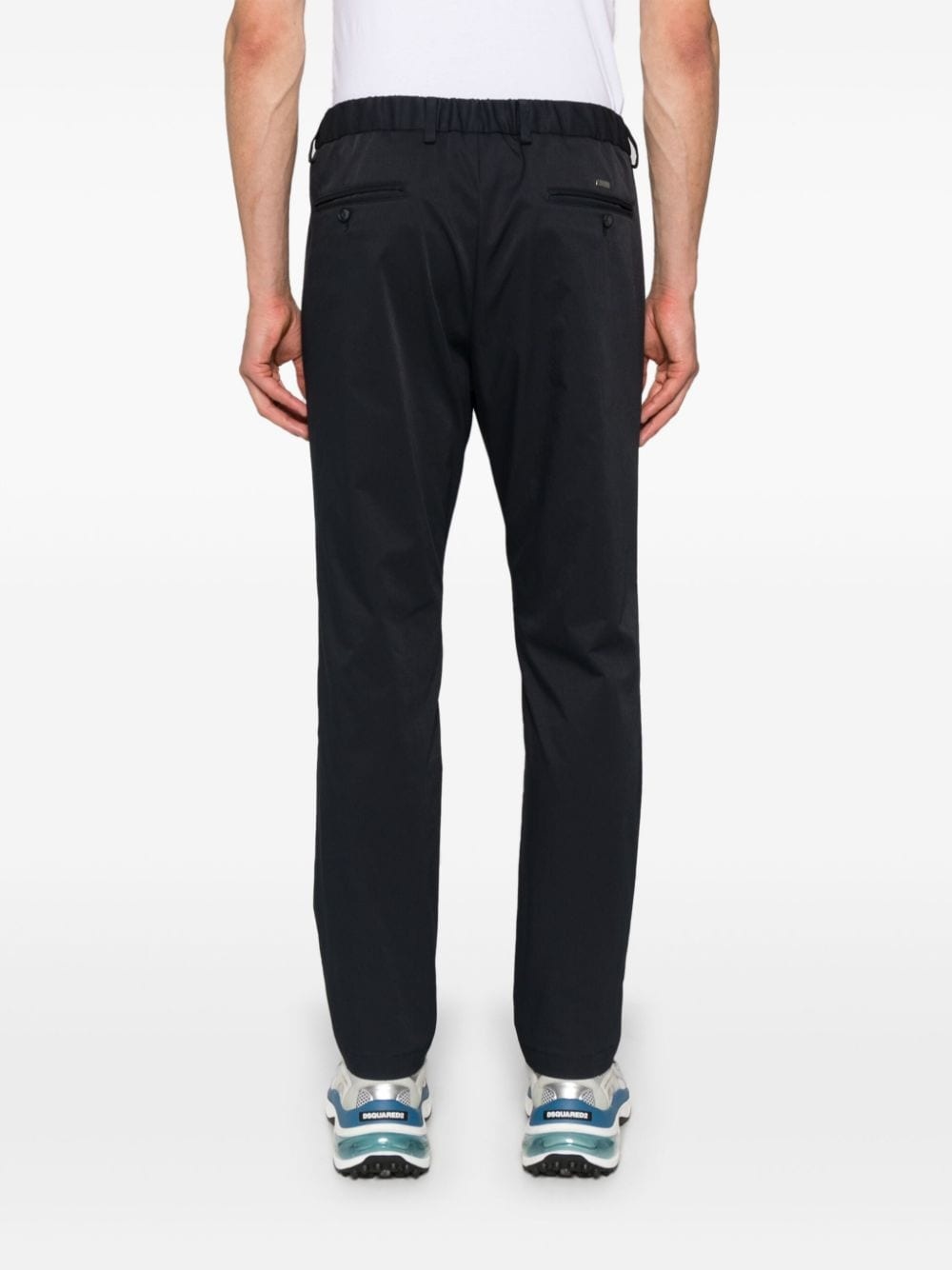 logo-plaque trousers - 4