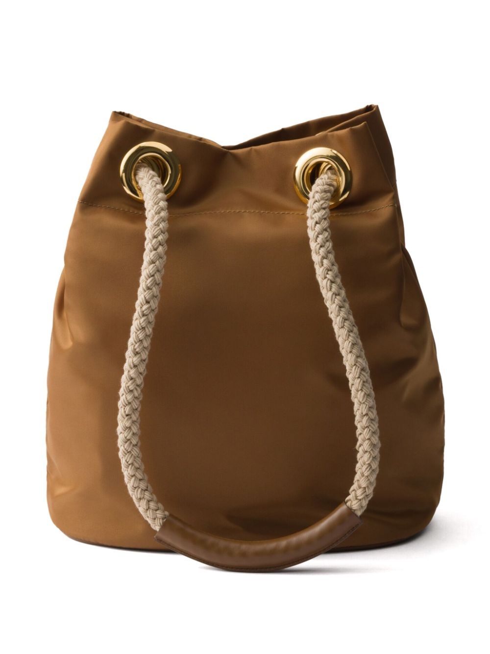 triangle-logo bucket bag - 2