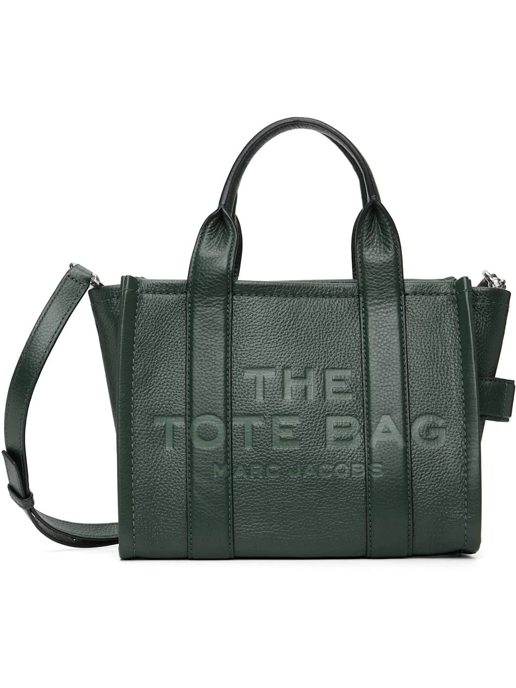 Green 'The Leather Small' Tote - 1