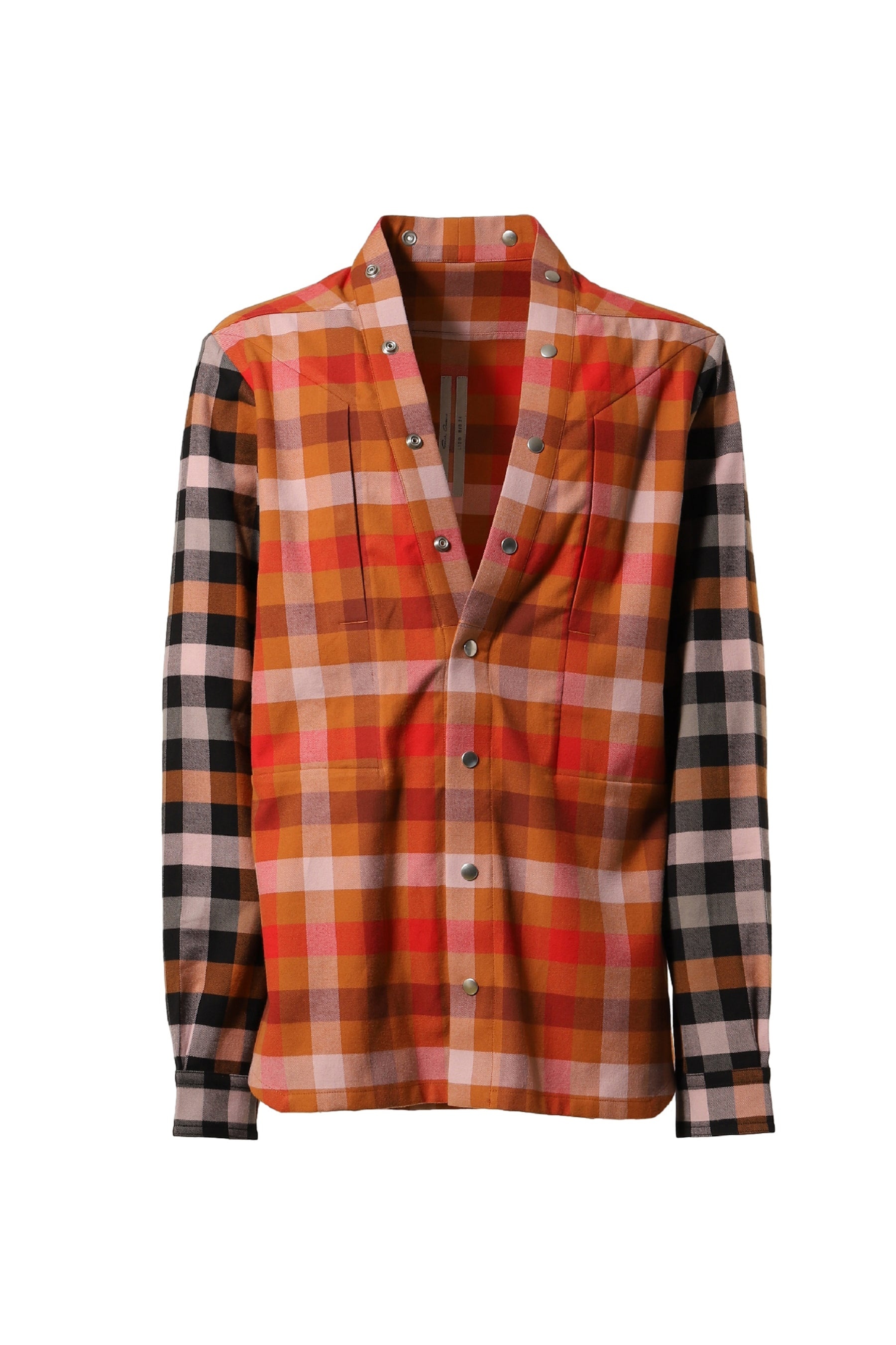 LARRY FOGPOCKET SHIRT / CLAY PLAID BLK PLAID - 1