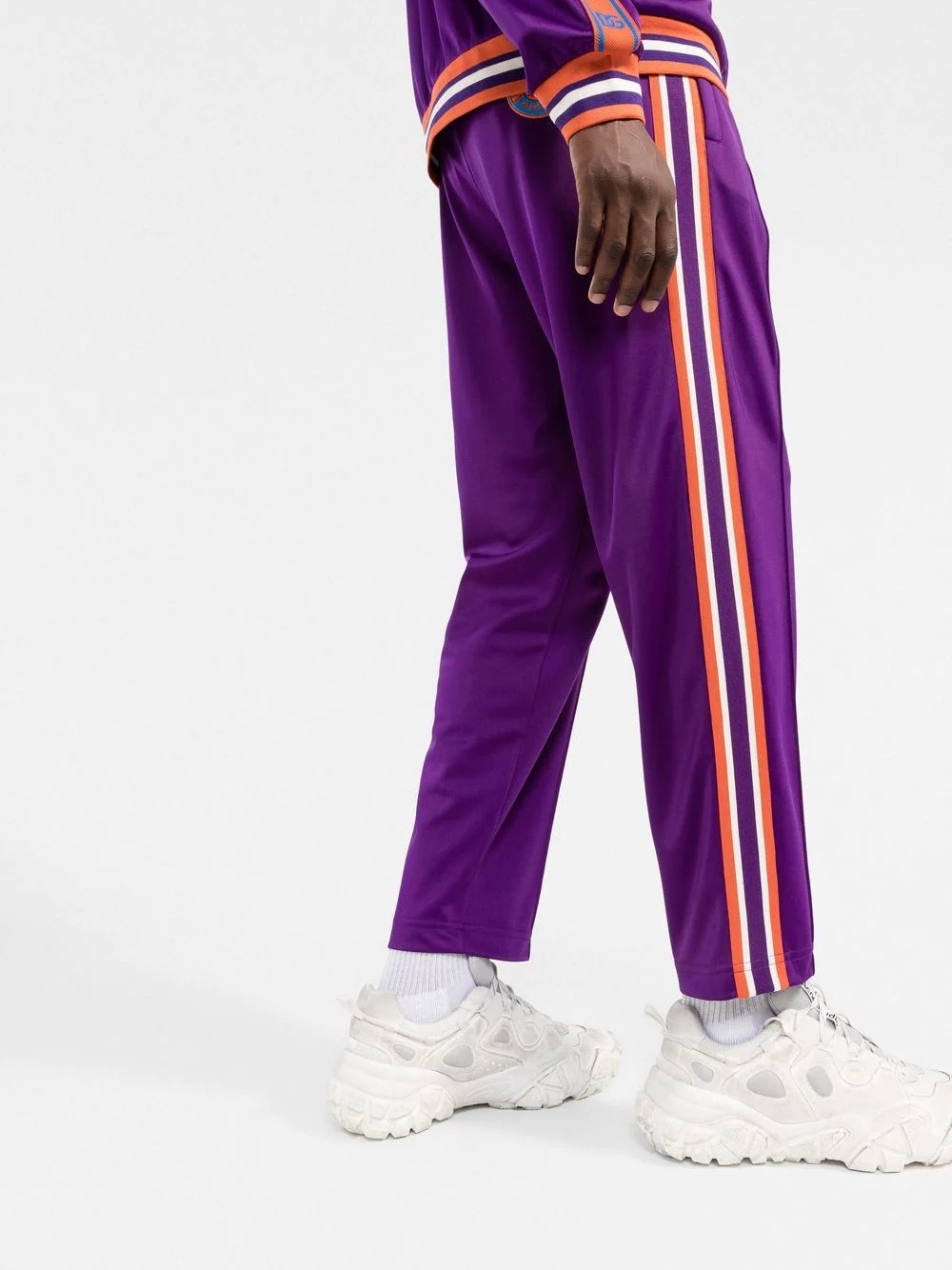 logo-patch track pants - 3