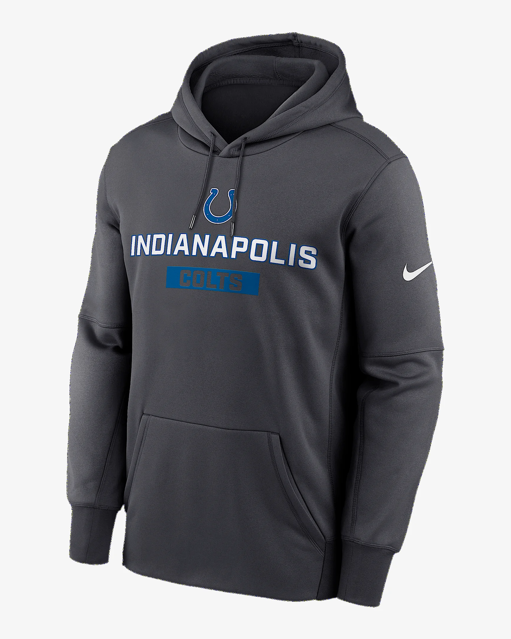 Indianapolis Colts Toss Sweep Men’s Nike Therma NFL Pullover Hoodie - 1
