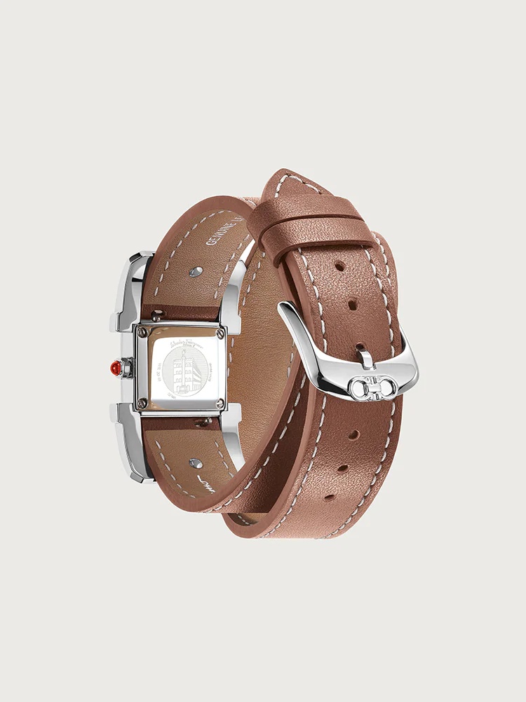 FERRAGAMO SQUARE INGOT WATCH - 2