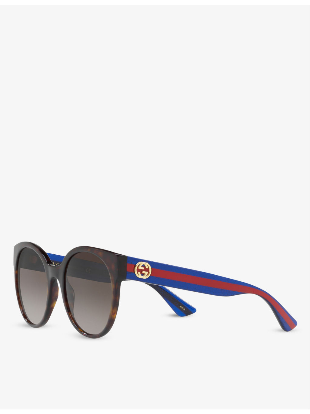 GG0035SN round-frame acetate sunglasses - 3
