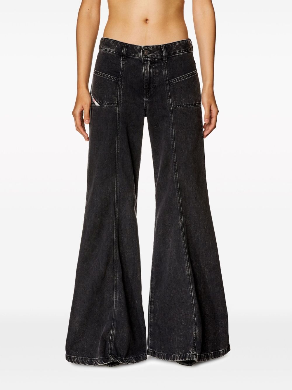 D-Akki mid-rise bootcut-jeans - 3