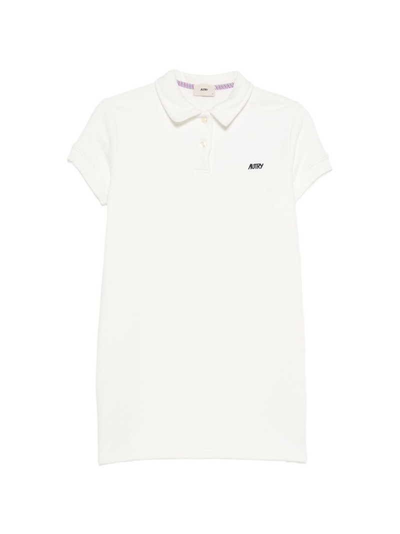 polo-collar mini dress 1