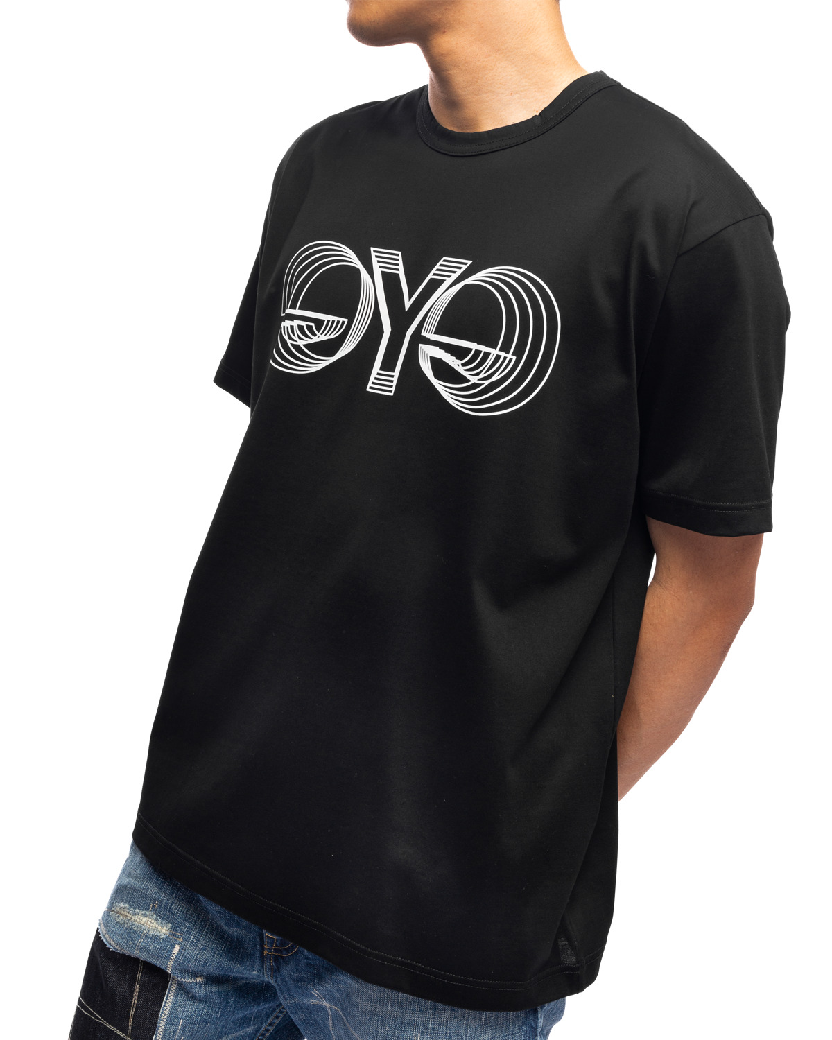 eYe Graphic T Shirt Black - 4