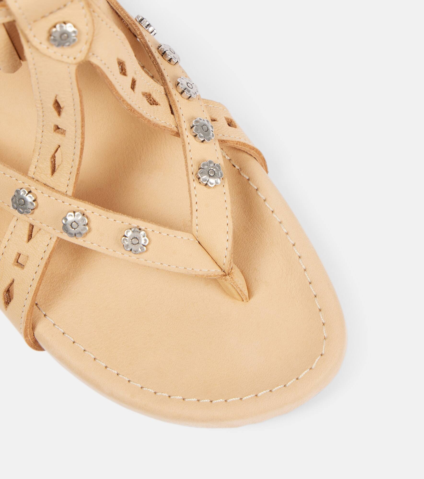 Silya studded leather sandals - 5