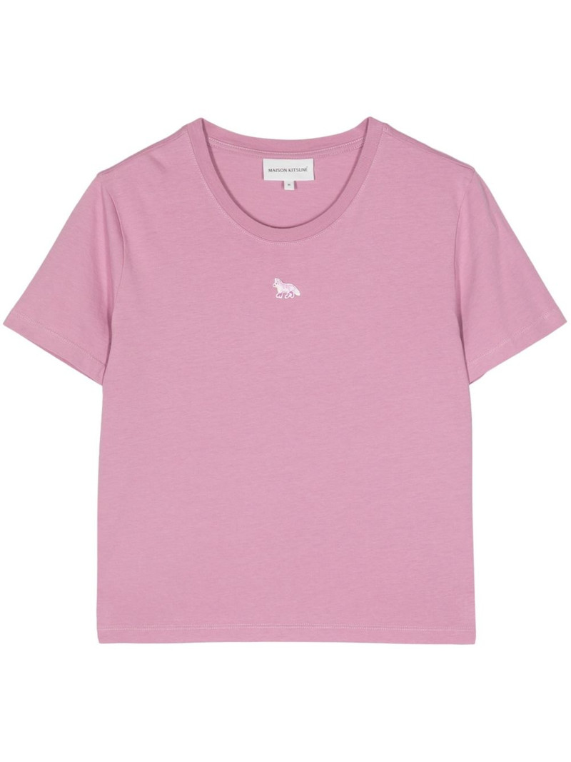 Baby Fox-appliqué cotton T-shirt 1