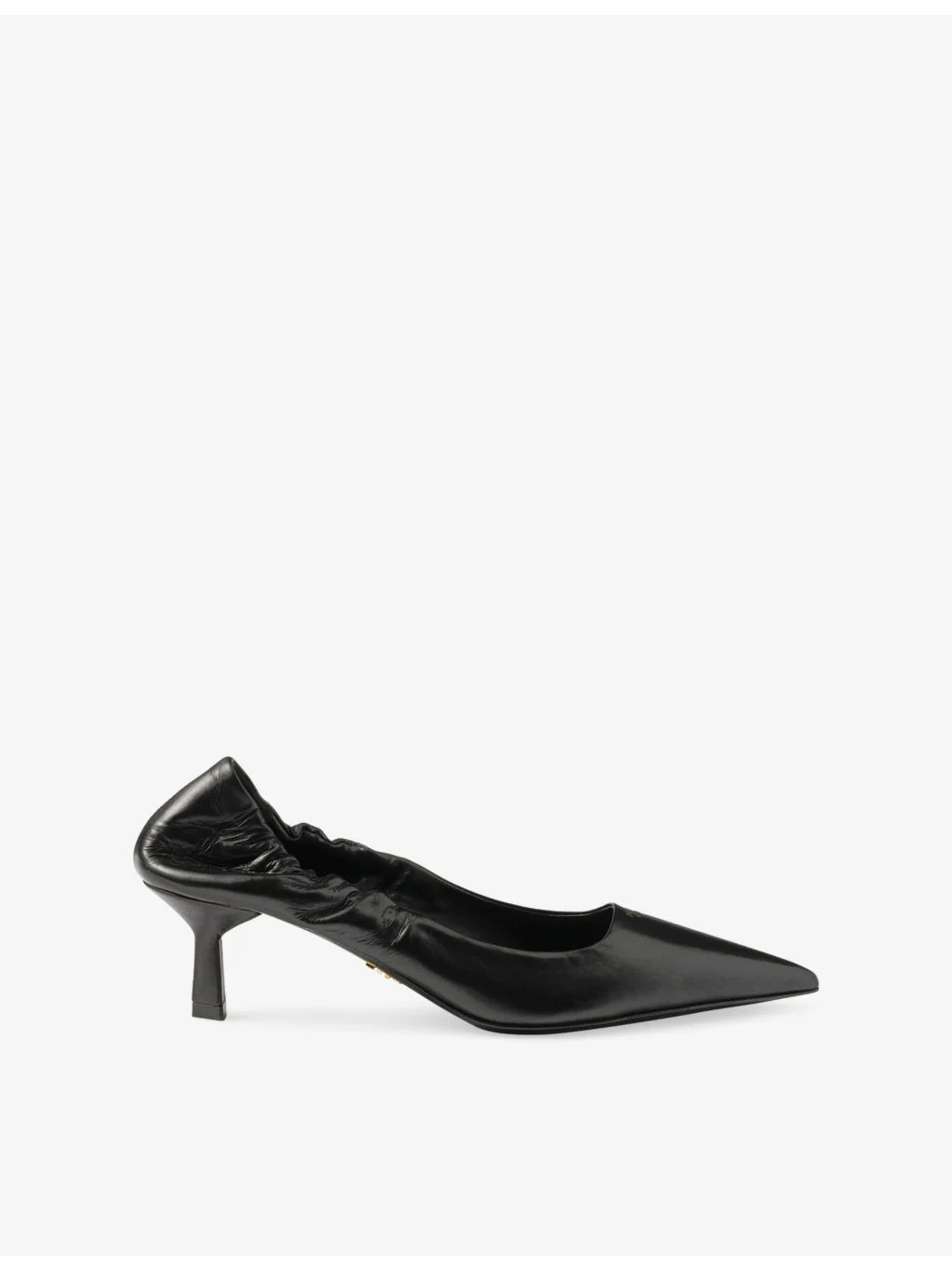 Branded Leather Pumps - 1