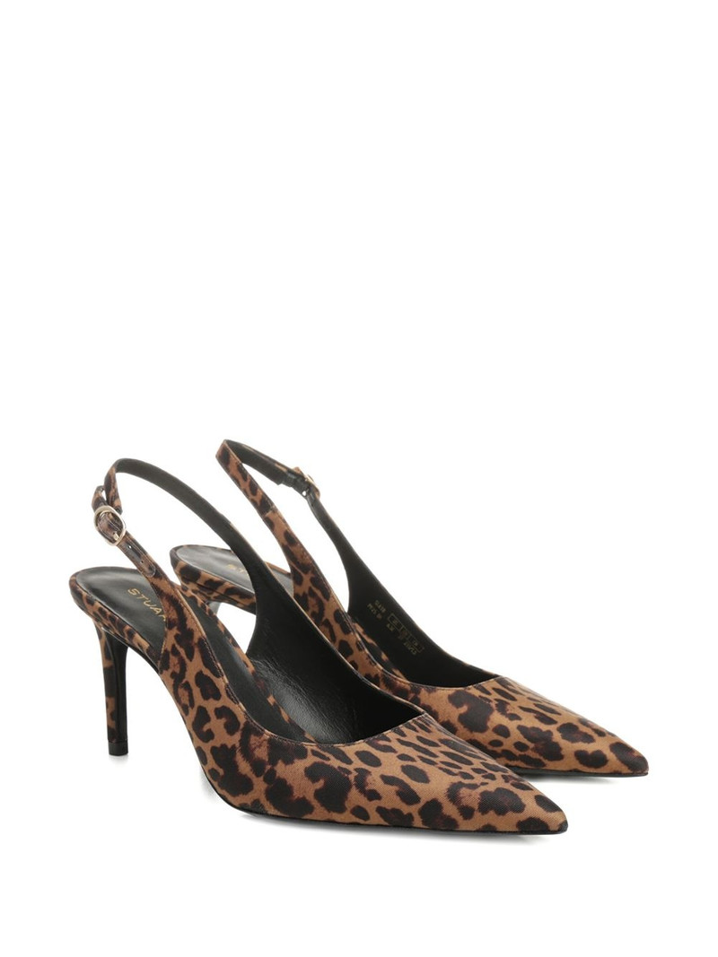 Stuart Weitzman 75mm Stuart Power slingback pumps outlook