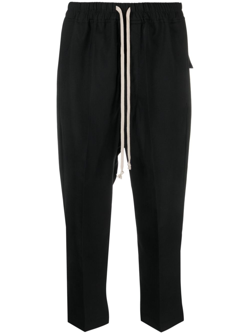 パンツ Rick Owens DRAWSTRING ASTAIRE RICK OWENS | Astaire Drop Crotch Cropped Wool Blend Pants
