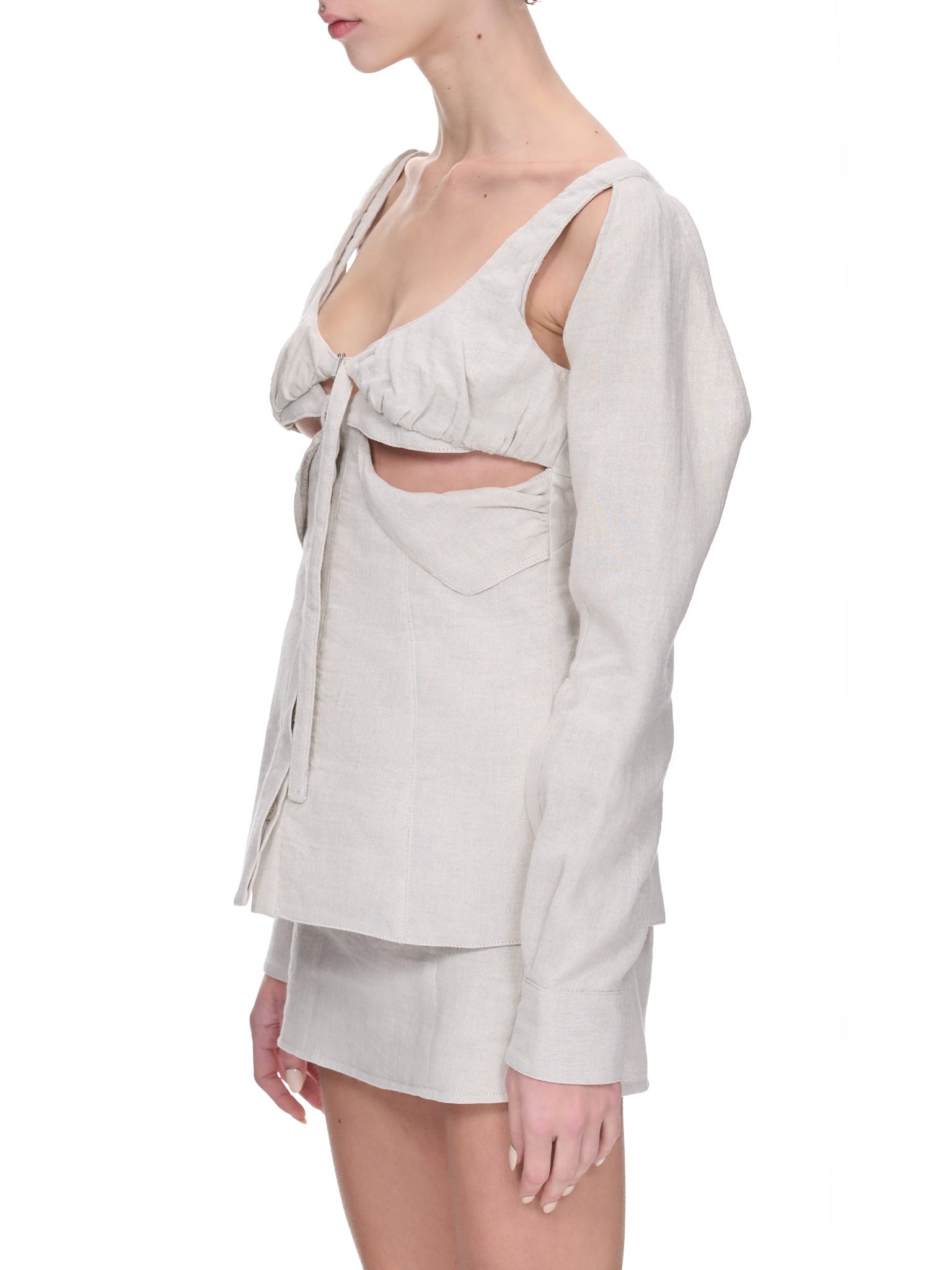 Cut-Out Chemise - 2