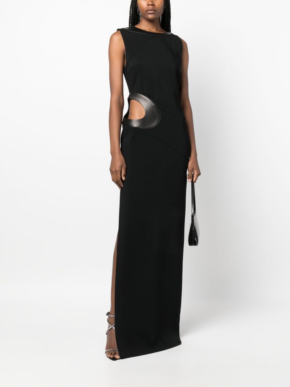 Cady cut-out sleeveless gown - 2