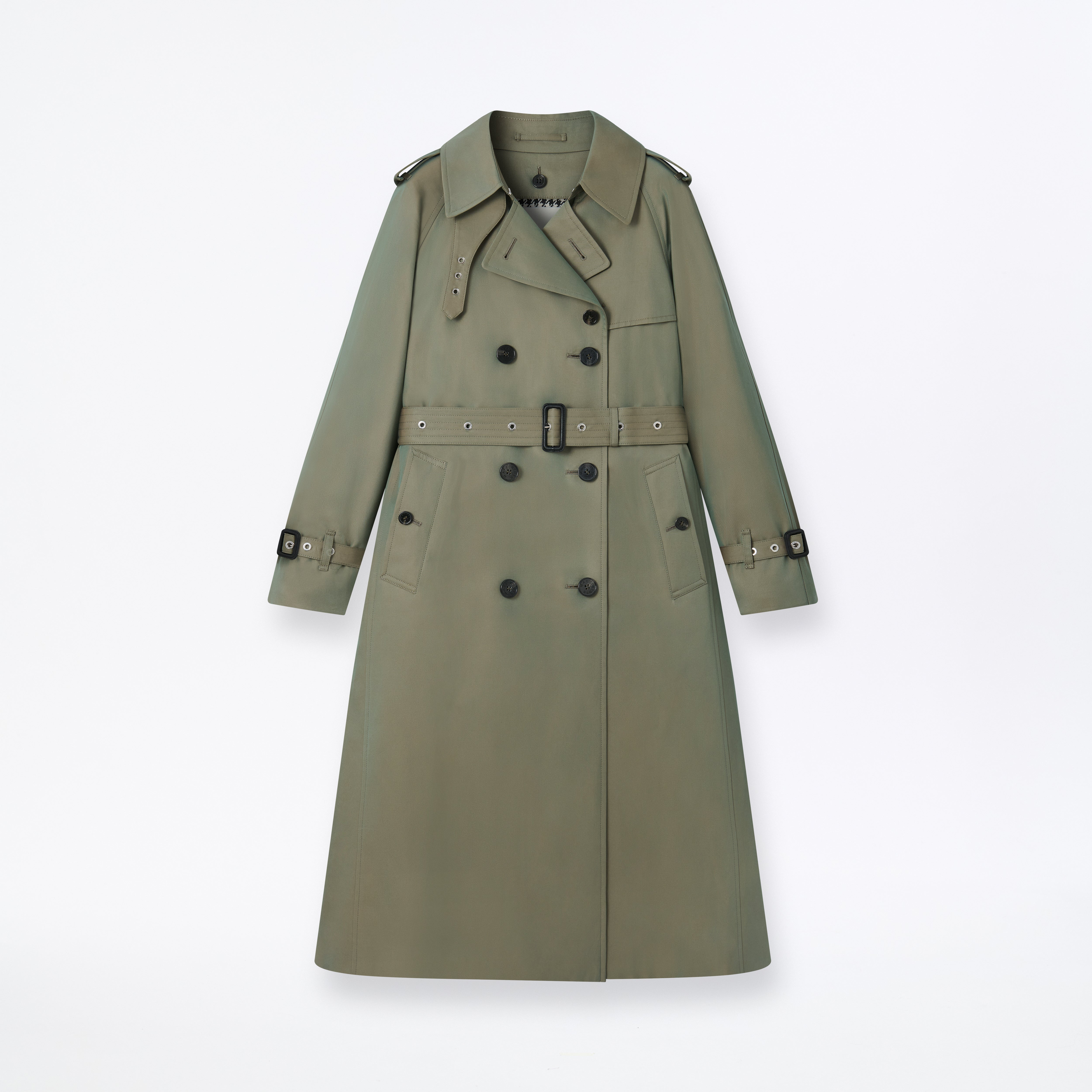 Forrest Gabardine Double Breasted Trench Coat - 3