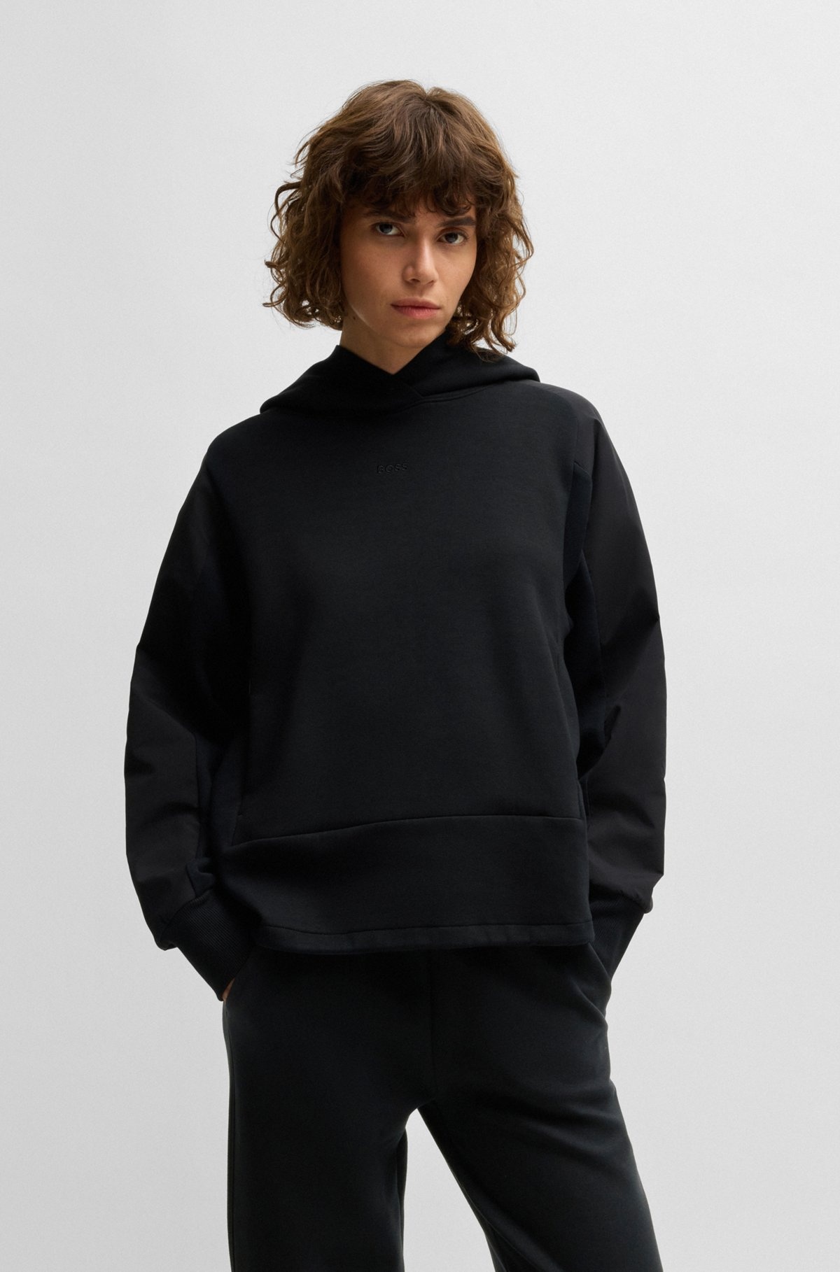 HOODIE WITH EMBROIDERED LOGO - 2