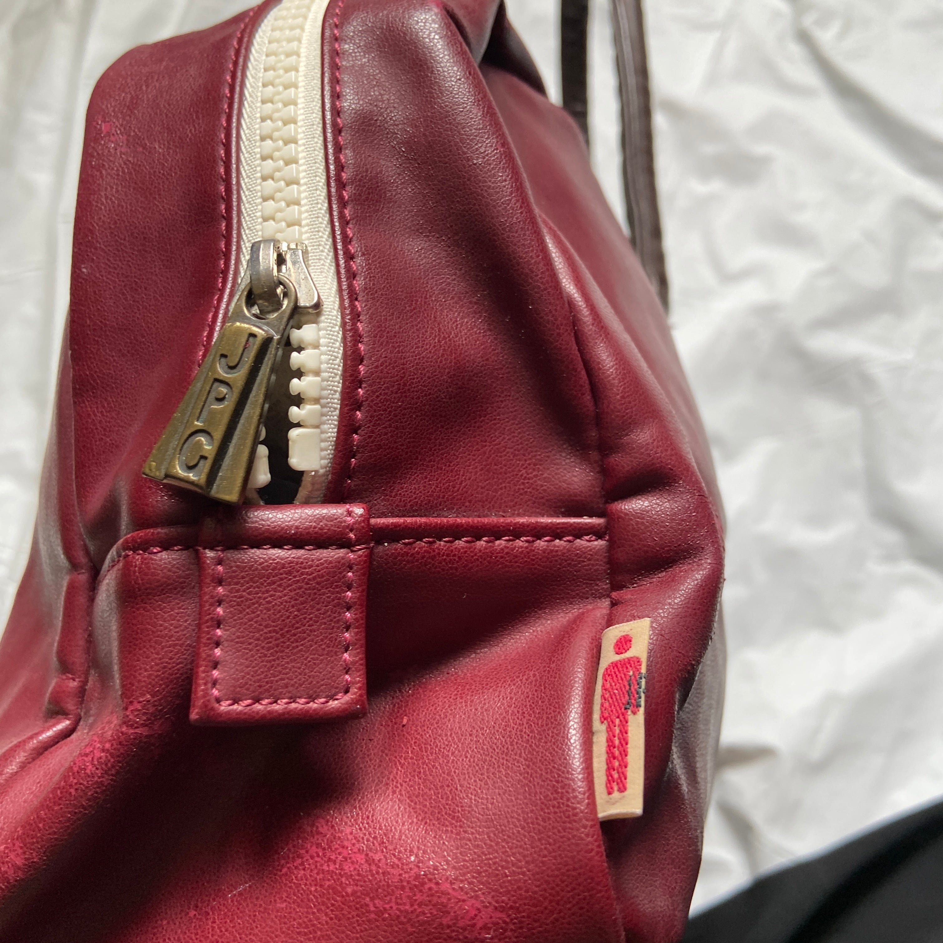 Jean paul Gaultier brick leather handbag - 5