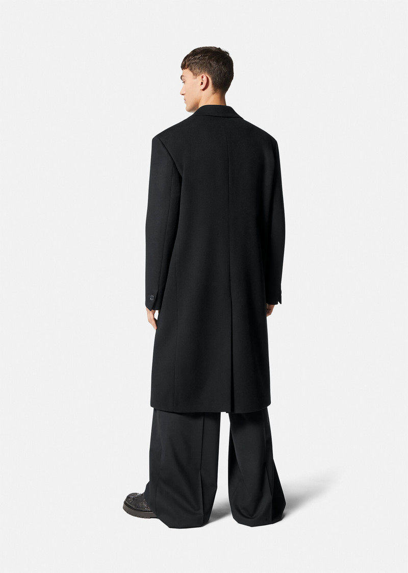 Single-Breasted Wool Coat 4