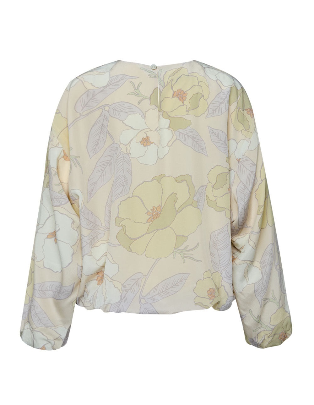 Silk Flo Print Blouse - 2