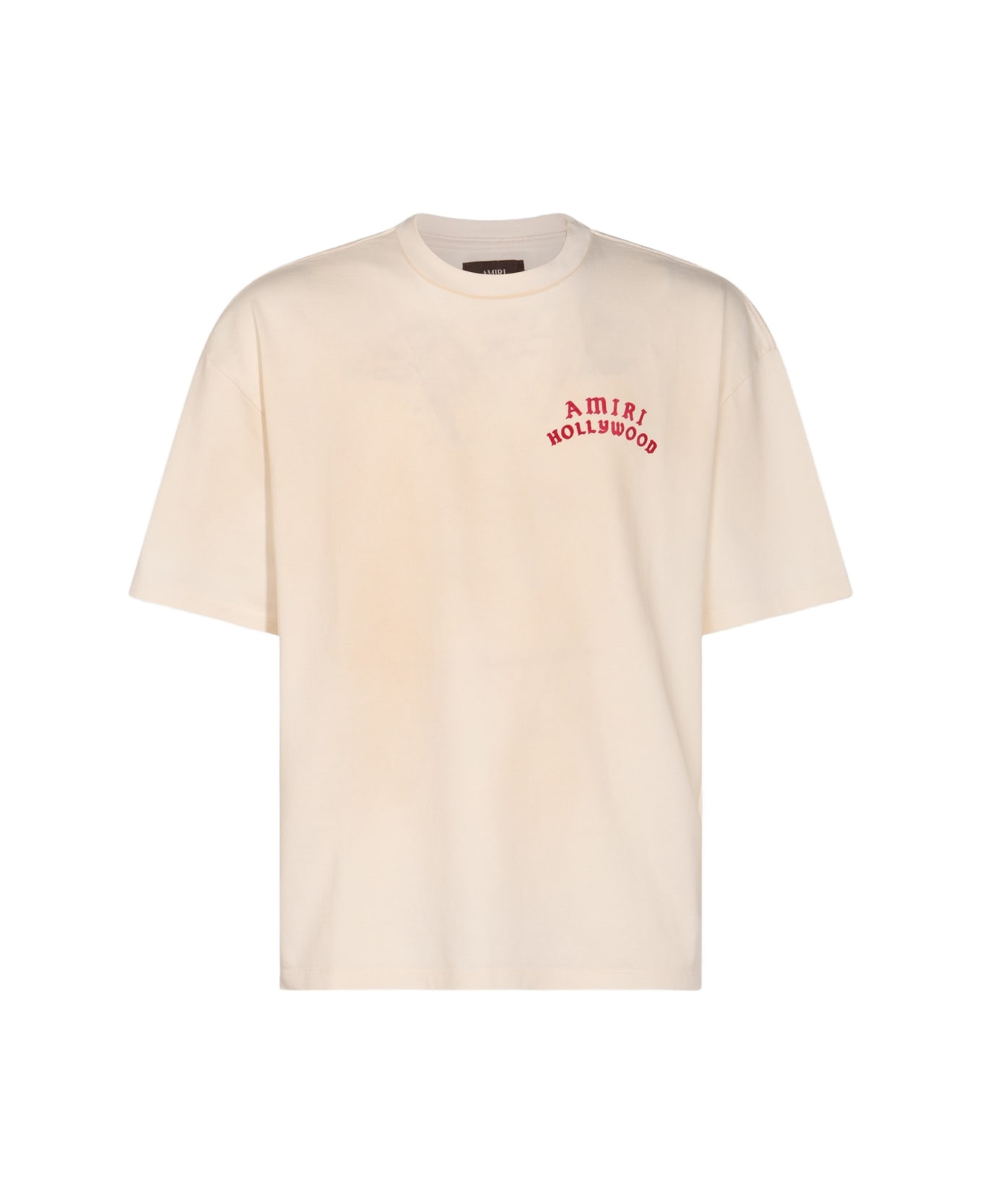 White Cotton T-shirt - 1