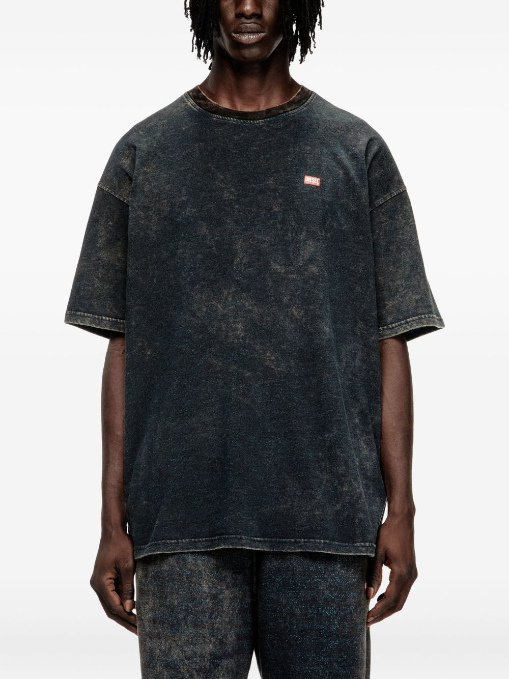 acid-wash T-shirt - 3