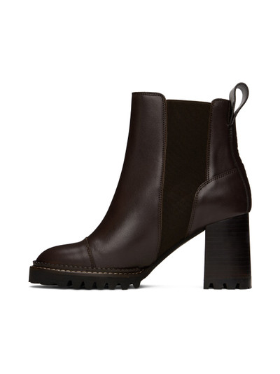 See by Chloé Brown Mallory Chelsea Boots outlook