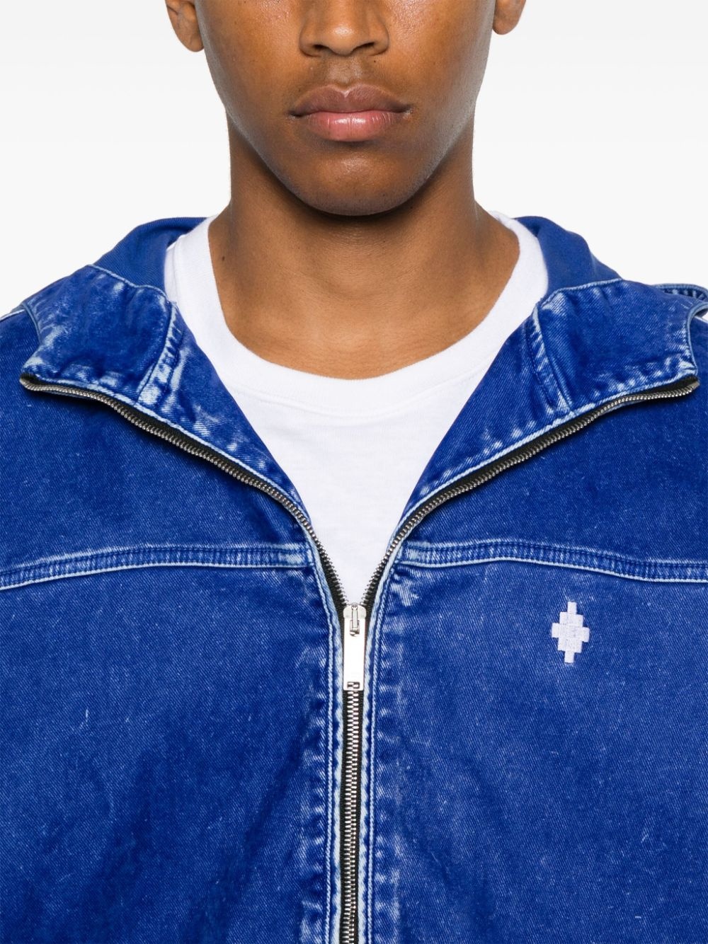 Cross velour jacket - 5