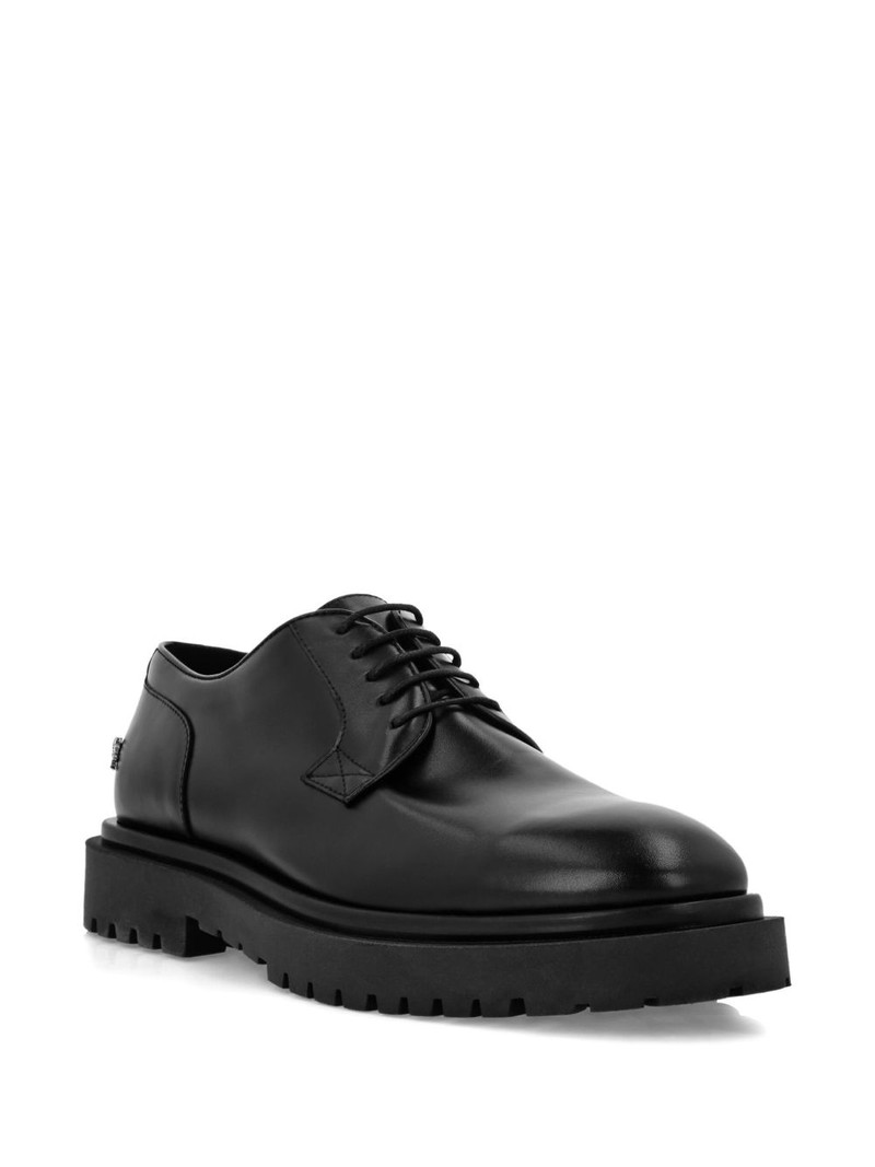 PHILIPP PLEIN skull-stud derby shoes outlook