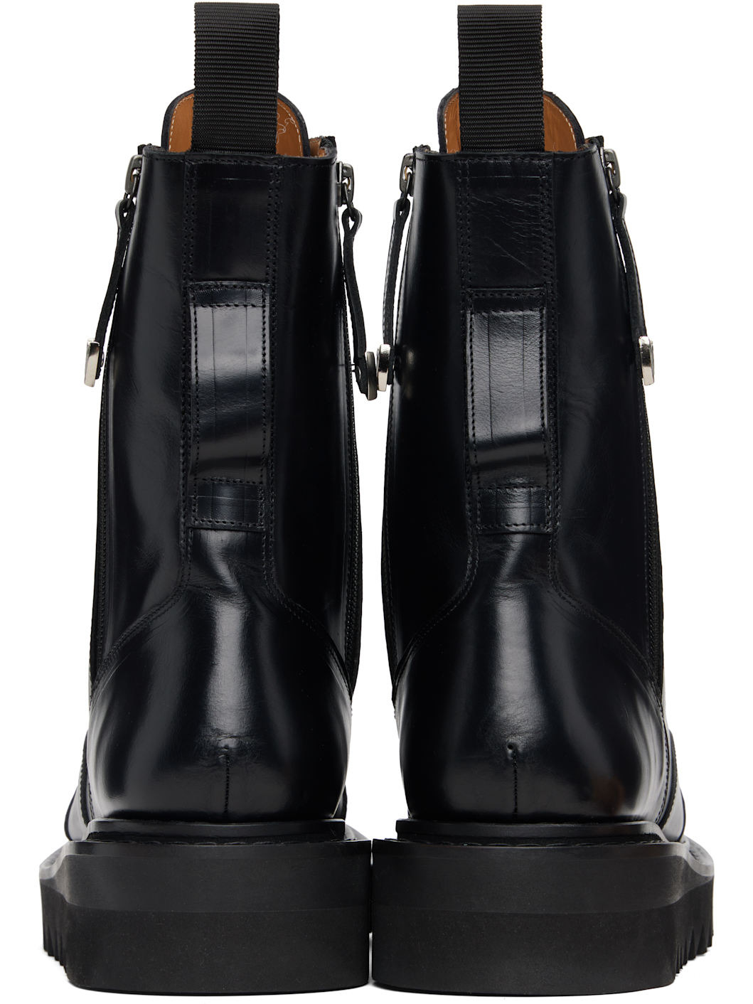 Black Leather Boots - 2