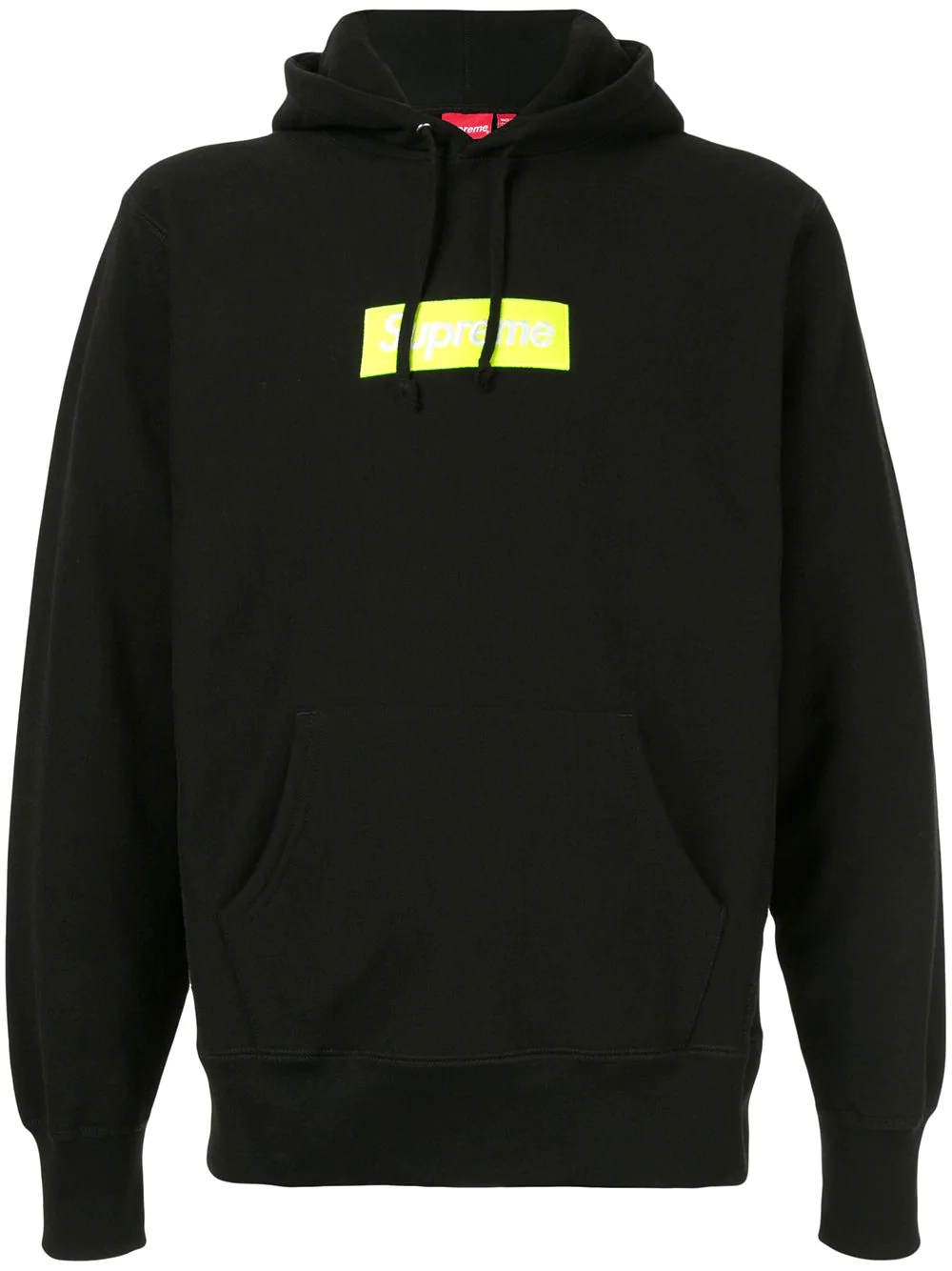 box logo hooded sweatshirt - 1