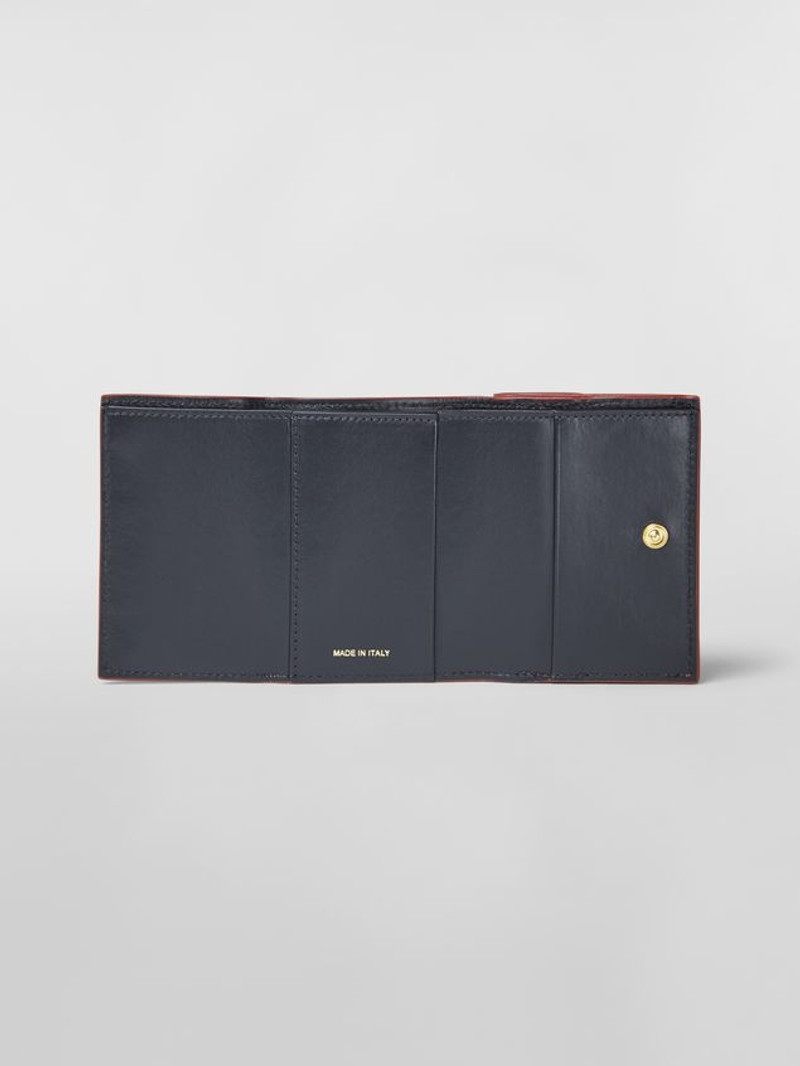 Marni SAFFIANO LEATHER TRI-FOLD WALLET outlook