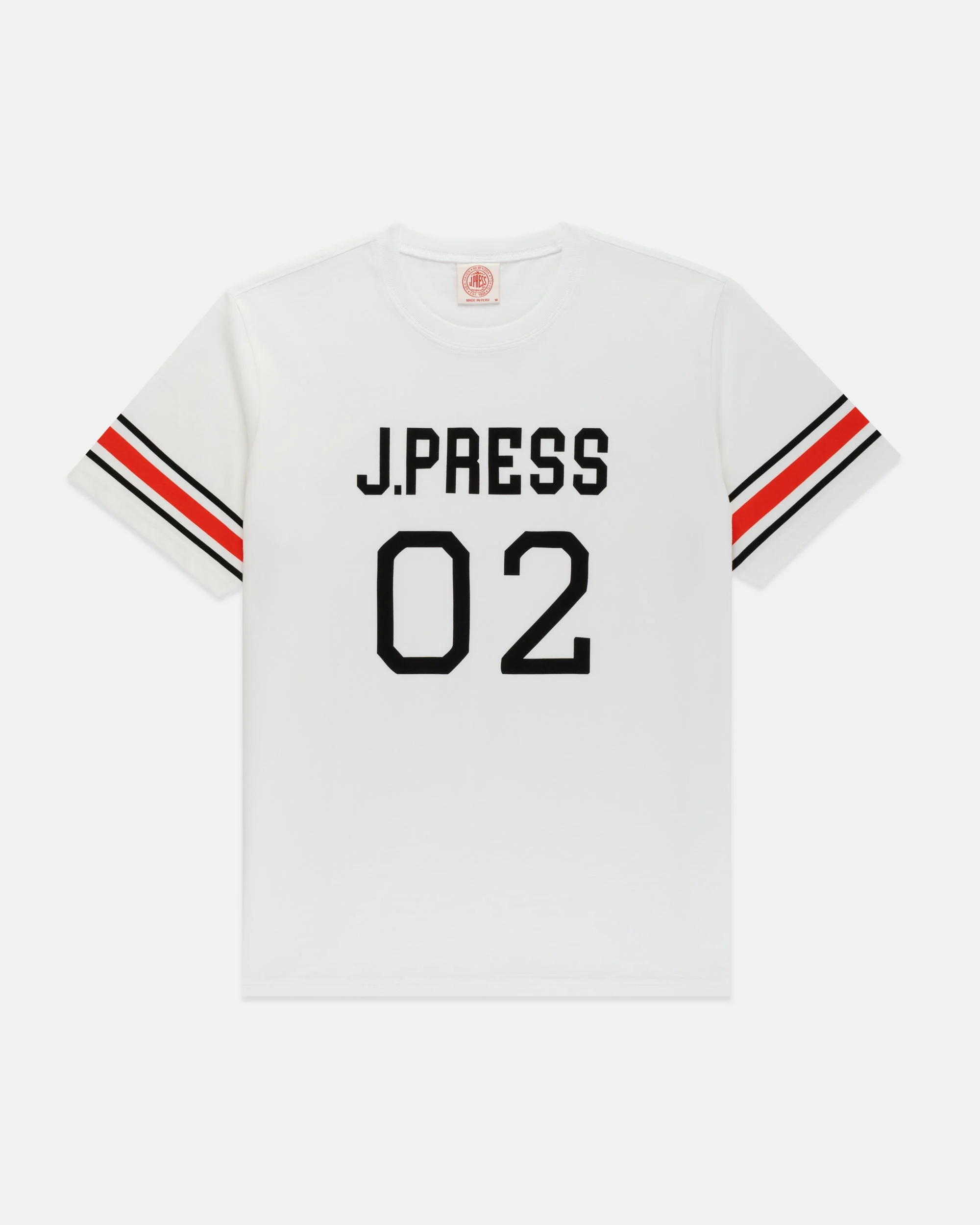 TAKE IVY FOOTBALL SLEEVE STRIPE T-SHIRT - 1