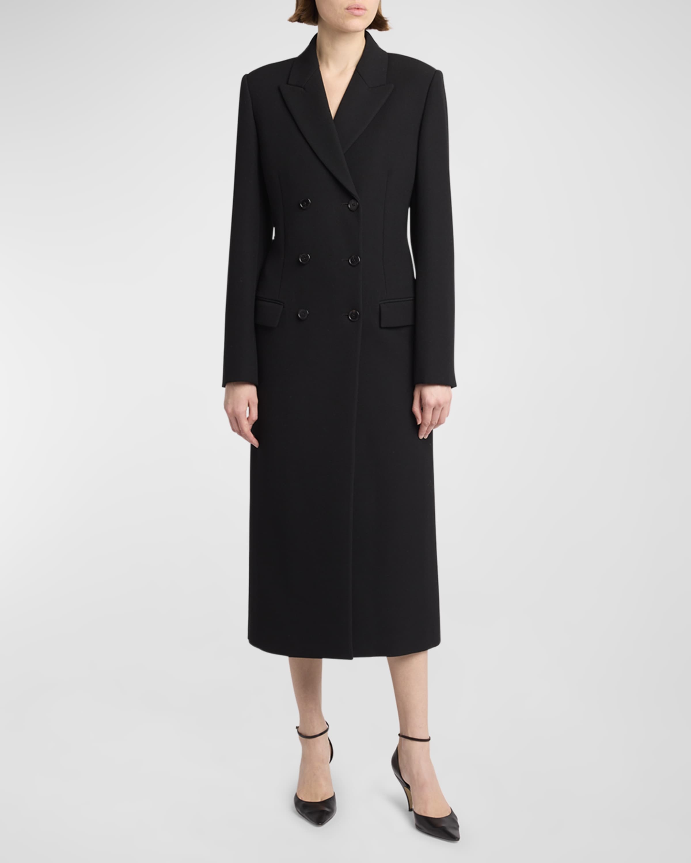 Woody Double-Breasted Wool Coat - 2