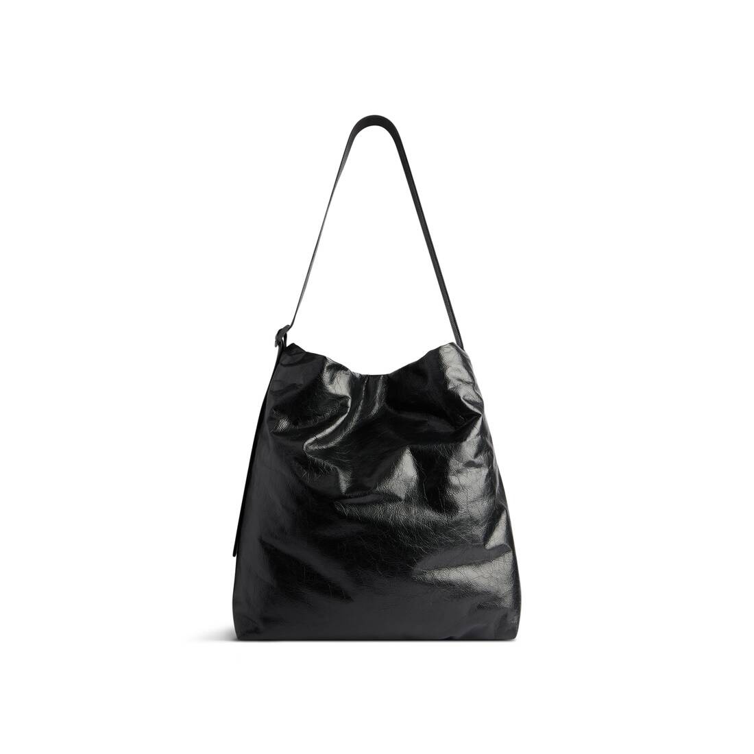 Men's Monaco Medium Hobo Bag in Black - 4