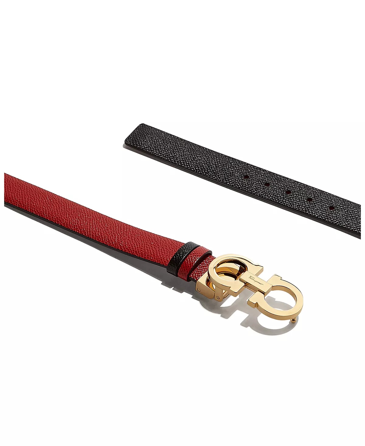 Women's Gancini Reversible Belt - 4