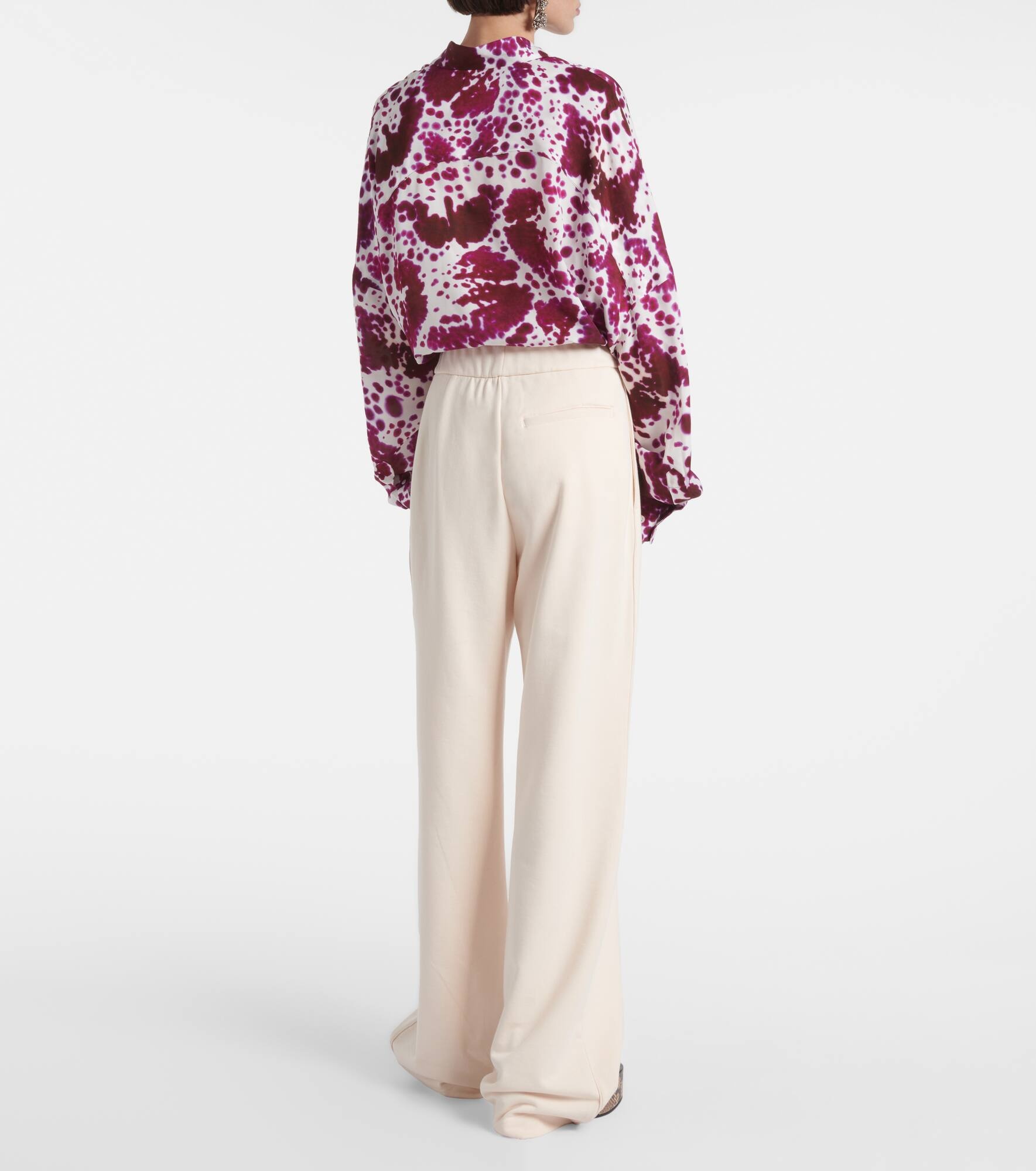 Cotton jersey sweatpants - 3
