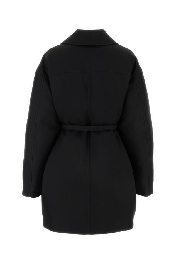 ダウンジャケット・コート Jil Sander Black Gabardine Oversize Down Jacket Jil Sander Oversized Gabardine Down Jacket In Black - 30