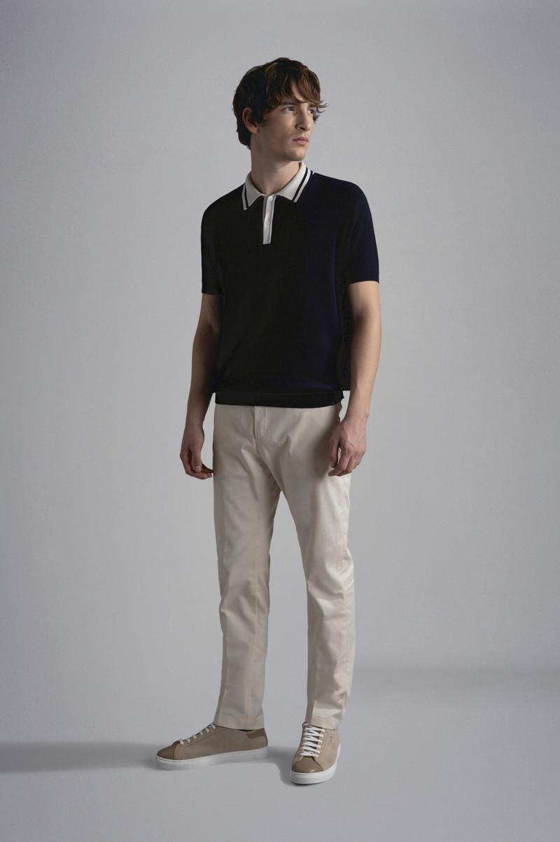 Paul & Shark COTTON STRETCH CHINO TROUSERS outlook