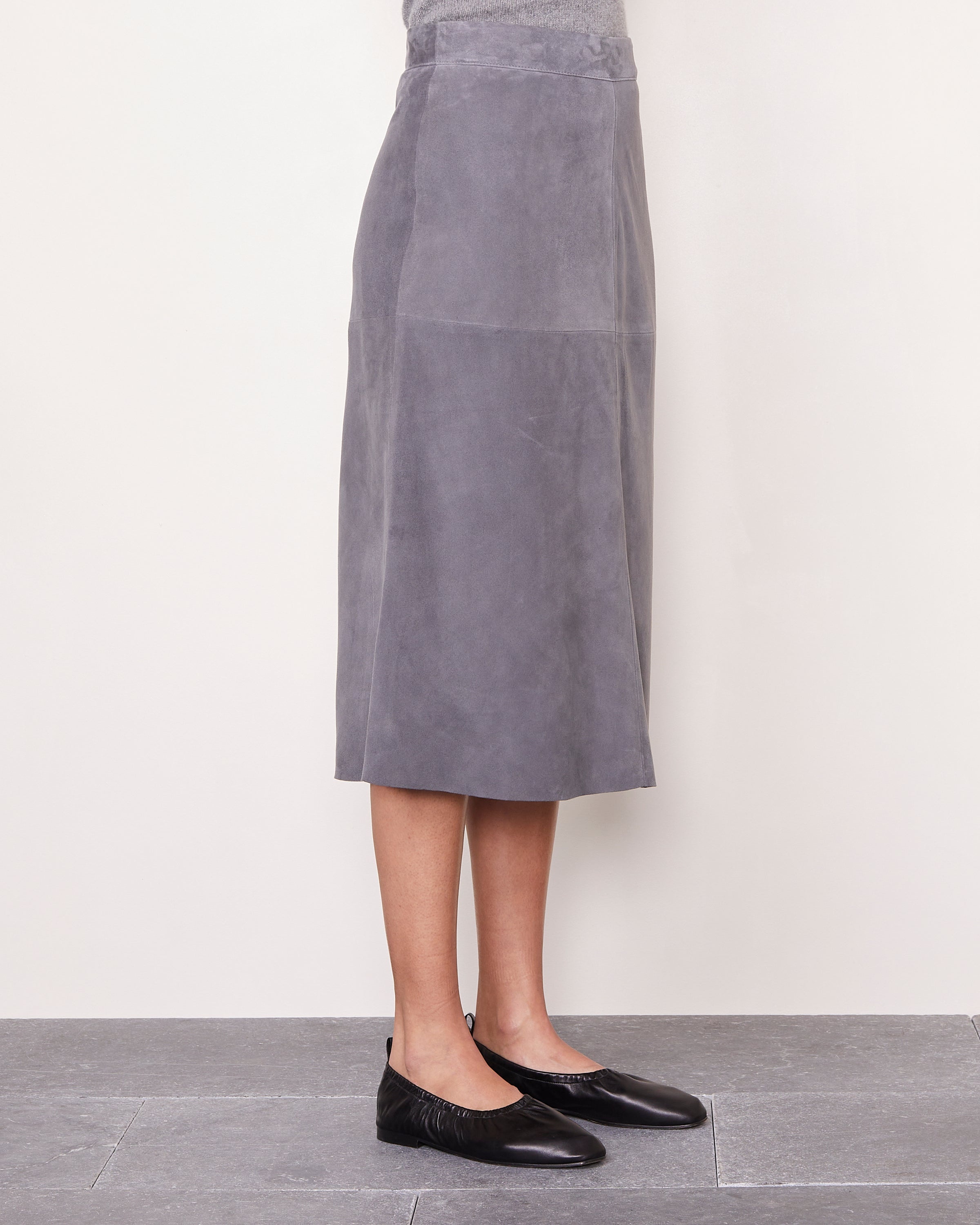 OCTAVIA LEATHER SKIRT - 4