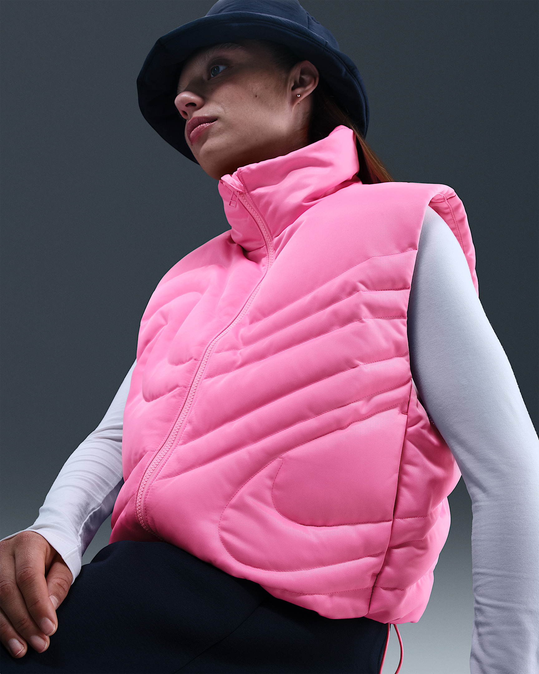 Nike Sportswear Swoosh Series Women's Oversized Down Vest - 3