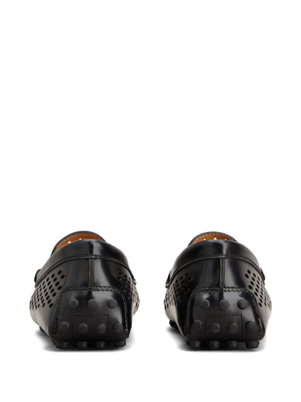perforated loafers - 3