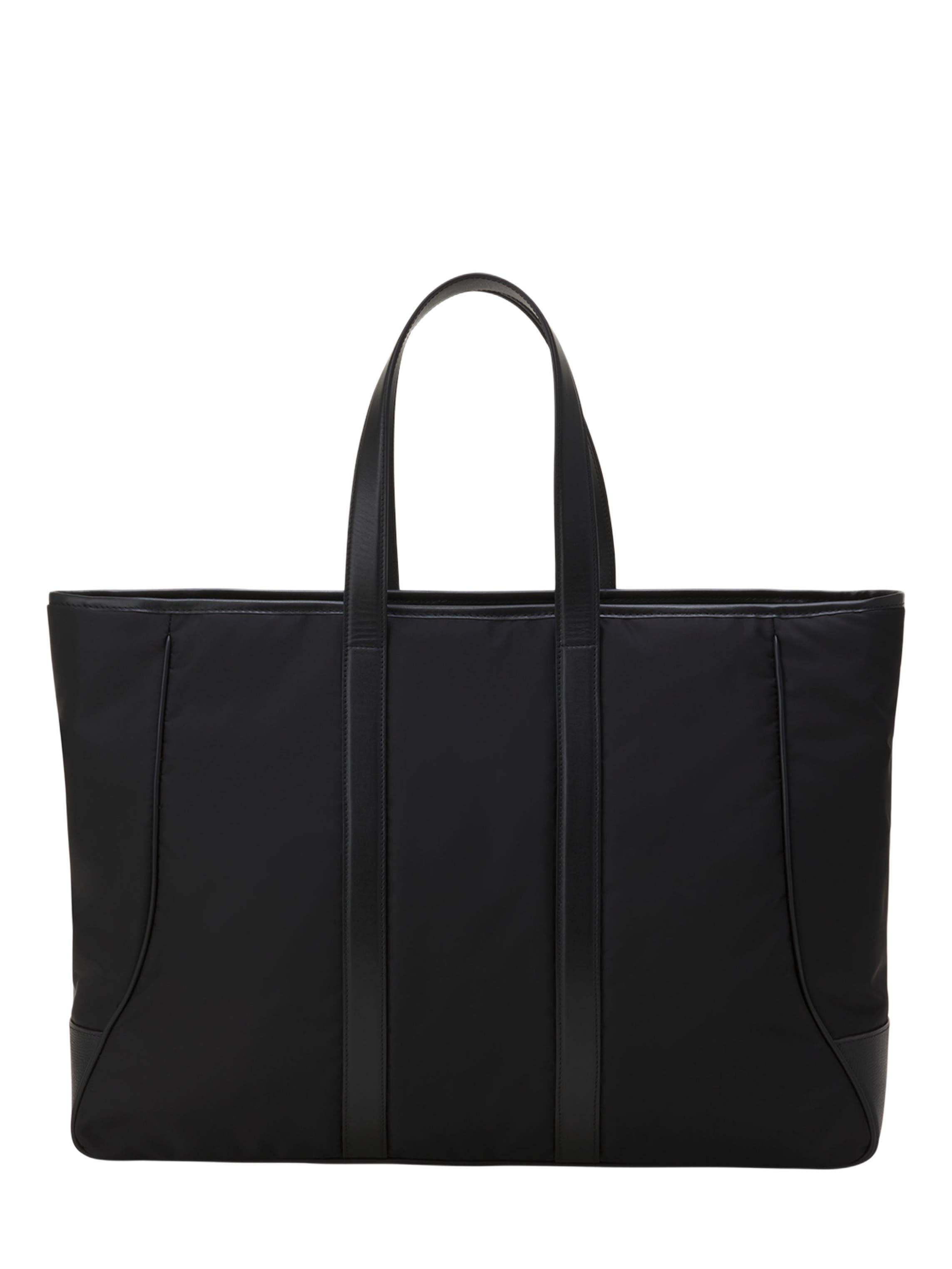 Lanvin Curb Nylon Tote Bag in Black at Nordstrom - 3