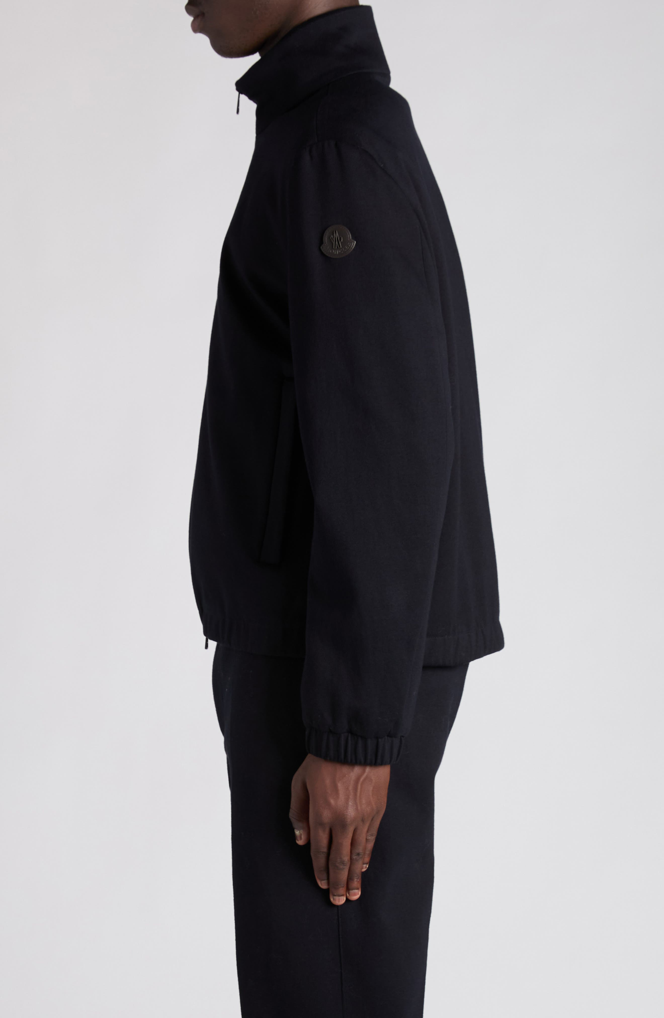 Moncler Simorre Cotton Blend Jacket in Night Sky at Nordstrom - 4