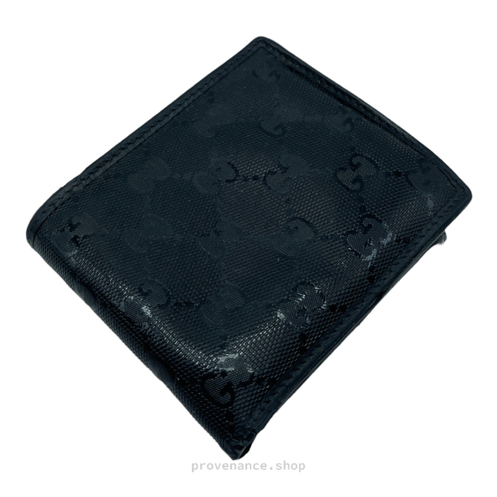 Gucci GG Supreme Bifold Wallet - Black - 4