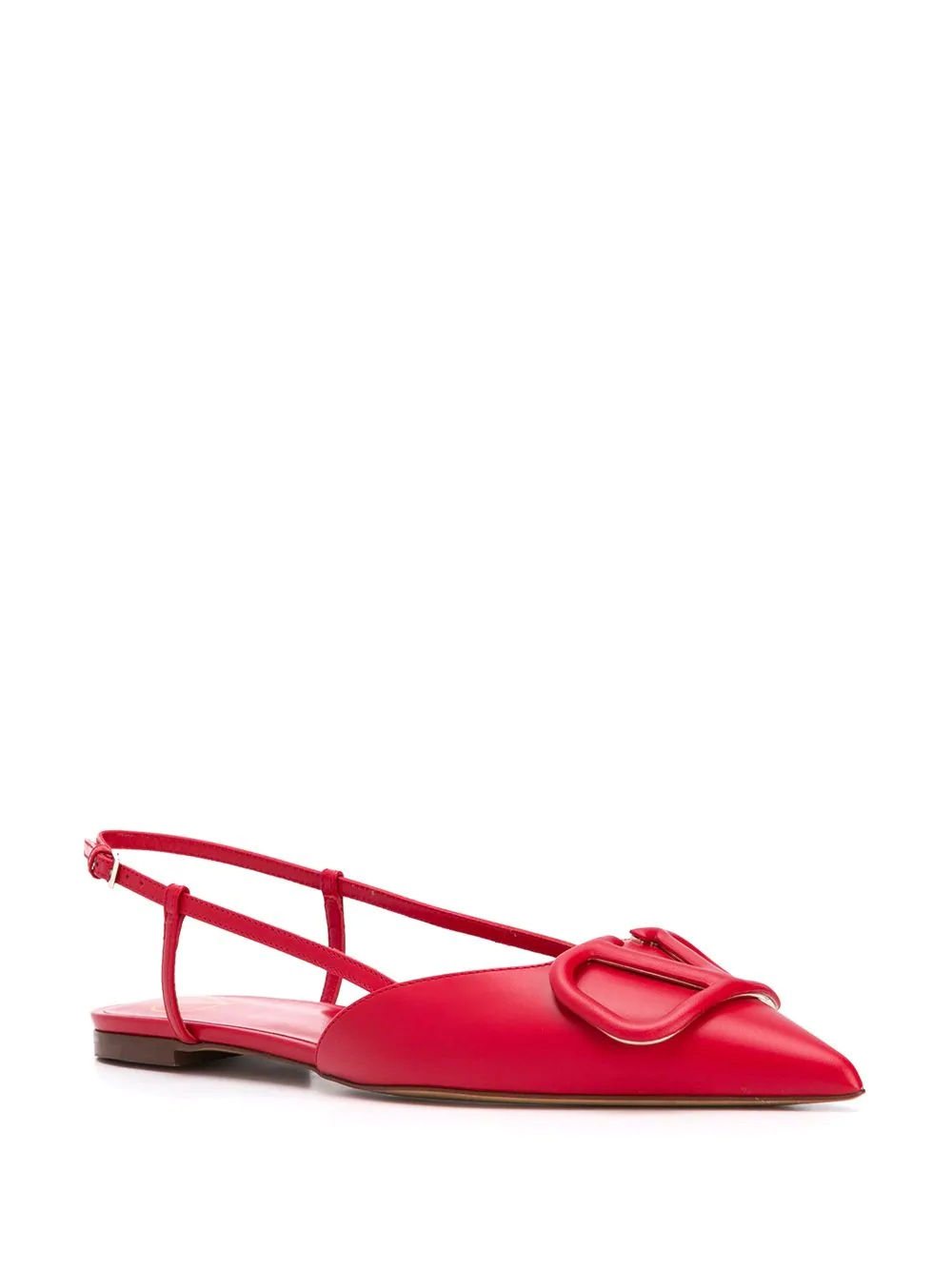 VLOGO slingback ballerina shoes - 2